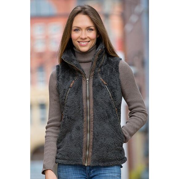 Kuhl Jackets & Blazers - Kuhl Flight Fleece Vest Raven Grey Size S